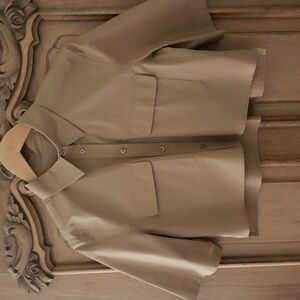 Equipment cotton Taupe top